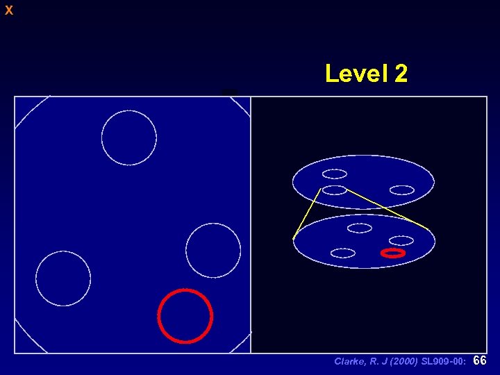 X Level 2 Clarke, R. J (2000) SL 909 -00: 66 