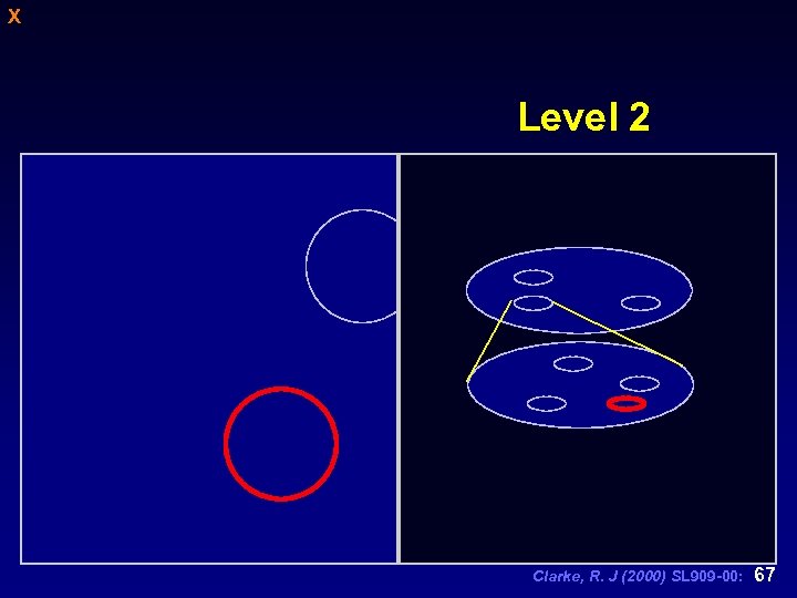 X Level 2 Clarke, R. J (2000) SL 909 -00: 67 