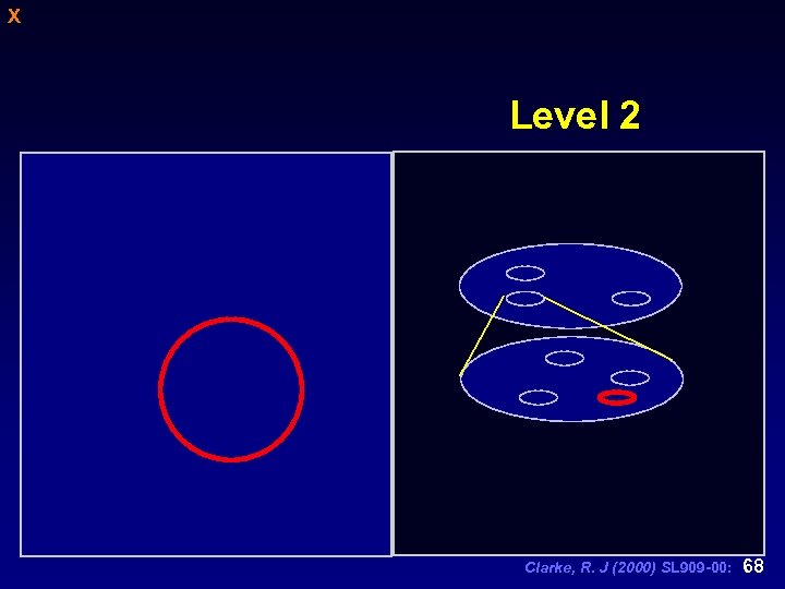 X Level 2 Clarke, R. J (2000) SL 909 -00: 68 
