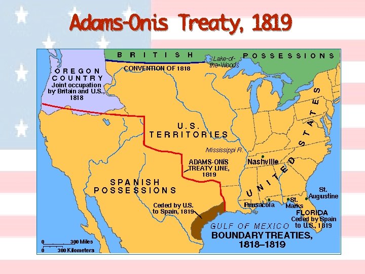 Adams-Onis Treaty, 1819 