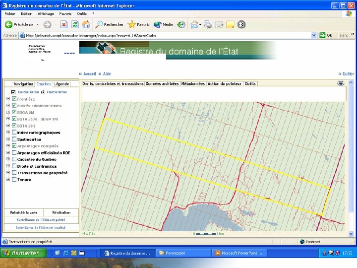 Naviguer par critères descriptifs 18 