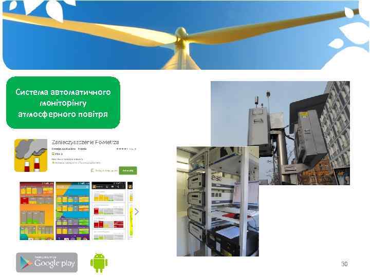 Система автоматичного моніторінгу атмосферного повітря 30 