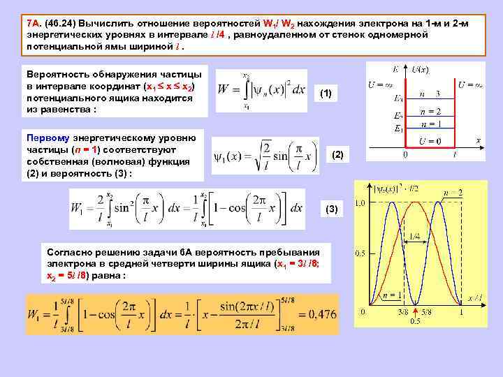 На рисунке изображена плотность вероятности обнаружения микрочастицы на различных расстояниях от ст