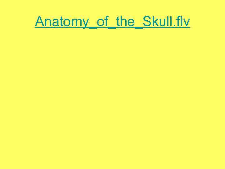Anatomy_of_the_Skull. flv 