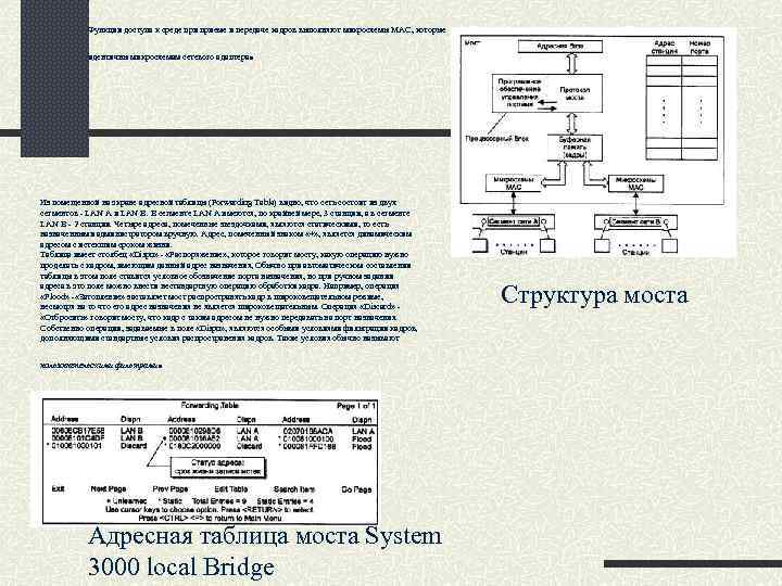 Функции доступа к среде приеме и передаче кадров выполняют микросхемы MAC, которые . идентичны