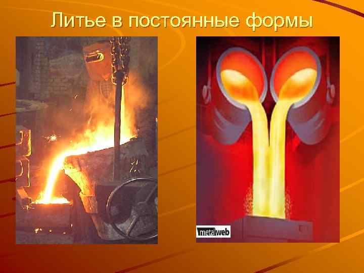 Литье в постоянные формы 