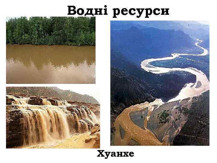 Водні ресурси Хуанхе 