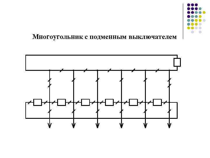 Многоугольник с подменным выключателем 