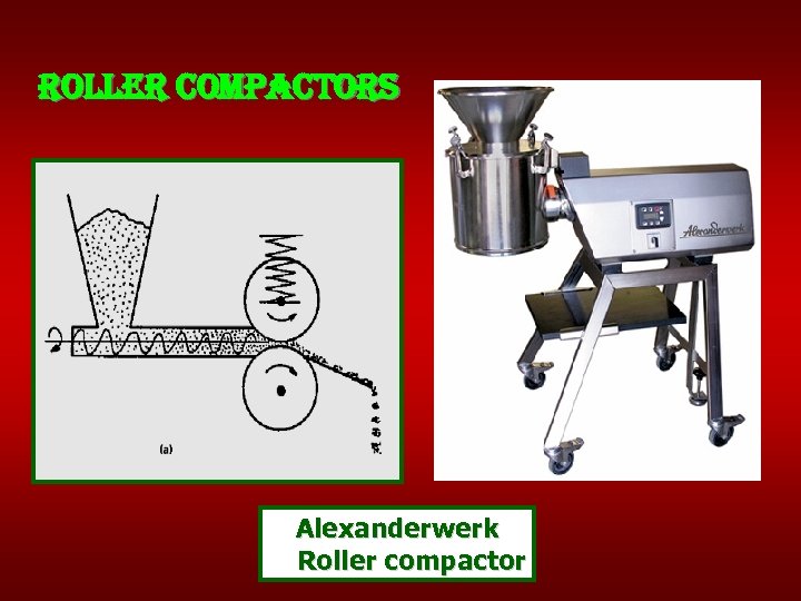 roller compactors Alexanderwerk Roller compactor 