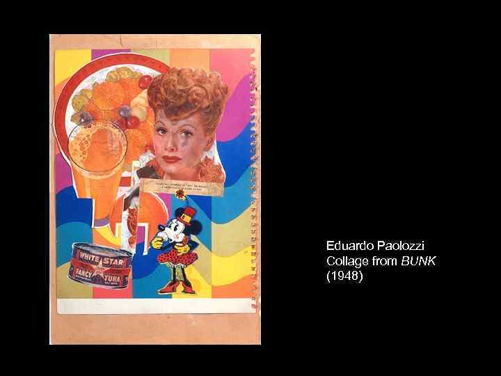 Eduardo Paolozzi Collage from BUNK (1948) 