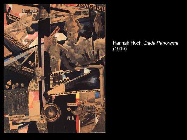 Hannah Hoch, Dada Panorama (1919) 