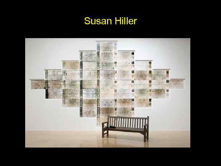Susan Hiller 