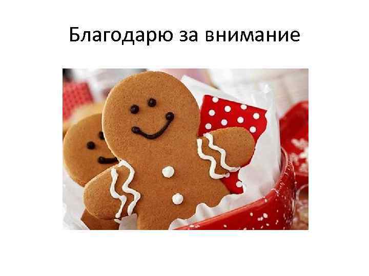 Благодарю за внимание 