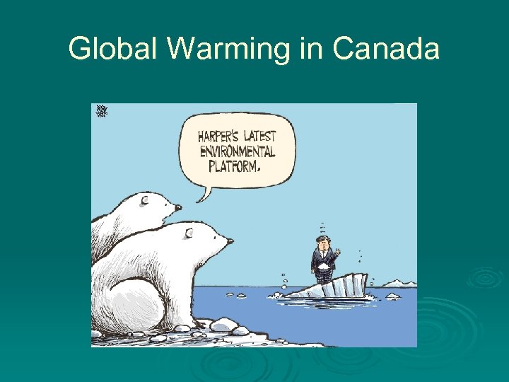 Global Warming in Canada 