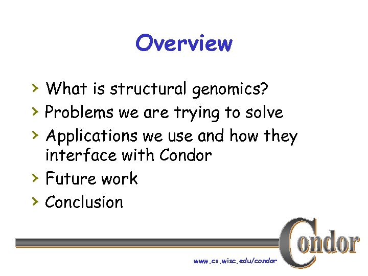 Overview › What is structural genomics? › Problems we are trying to solve ›