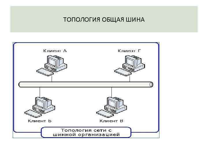 ТОПОЛОГИЯ ОБЩАЯ ШИНА 