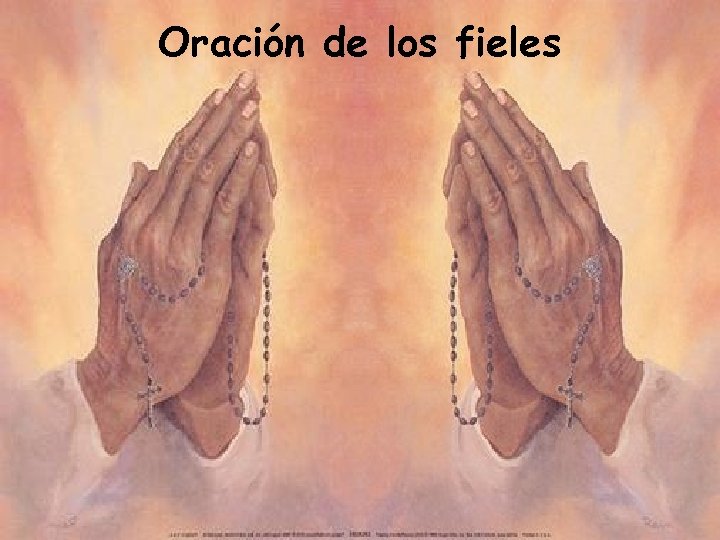Oración de los fieles 
