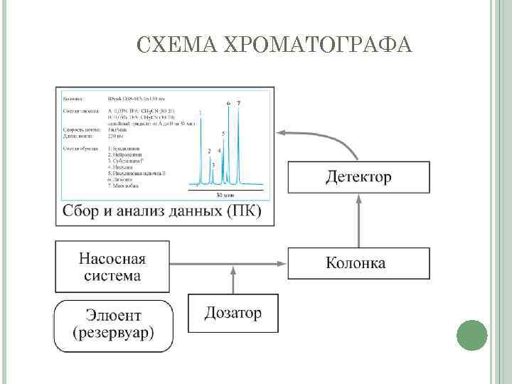 Жидкостная хроматография схема прибора