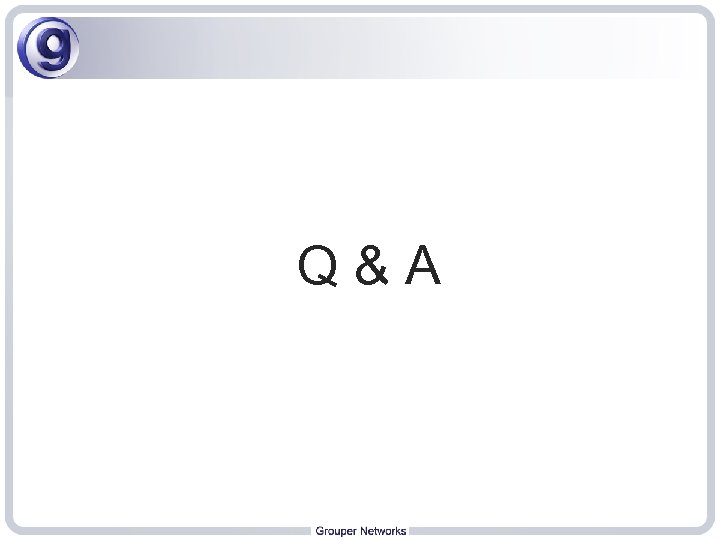 Q&A 