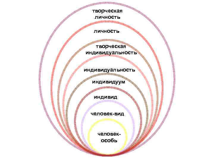 творческая личность творческая индивидуальность индивидуум индивид человек-вид человекособь 