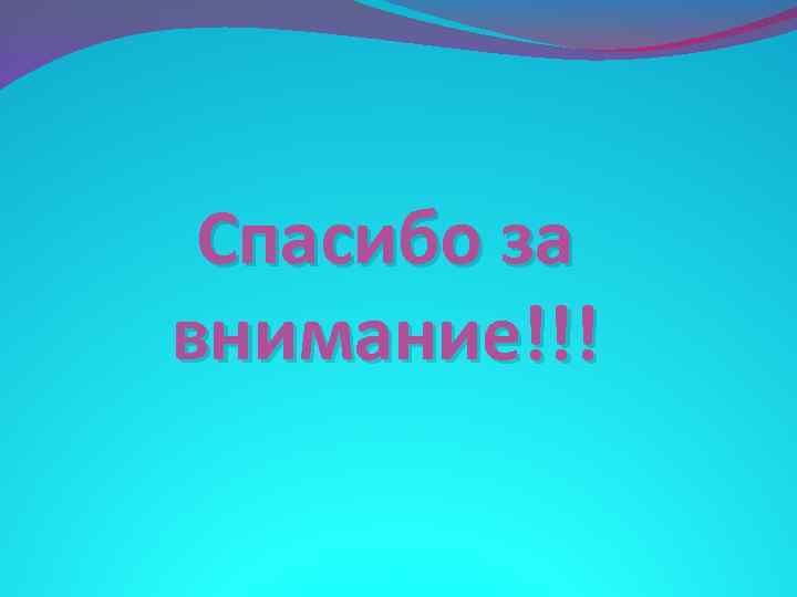 Спасибо за внимание!!! 