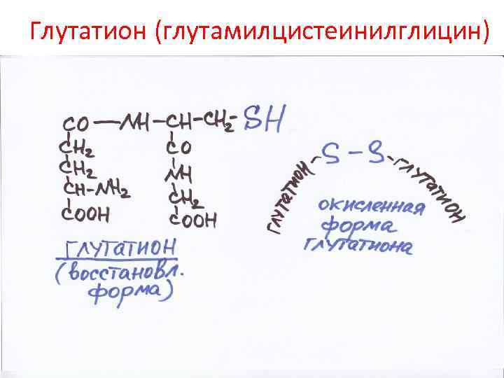 Глутатион (глутамилцистеинилглицин) 