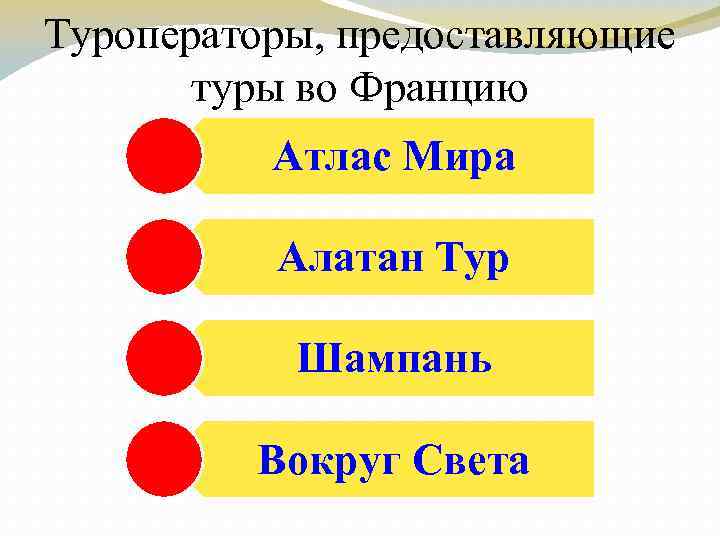 Туроператоры, предоставляющие туры во Францию Атлас Мира Алатан Тур Шампань Вокруг Света 