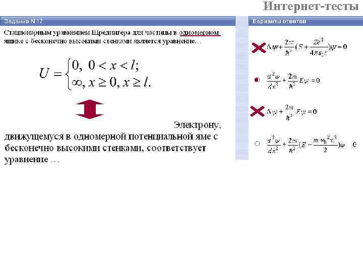 Интернет-тесты 