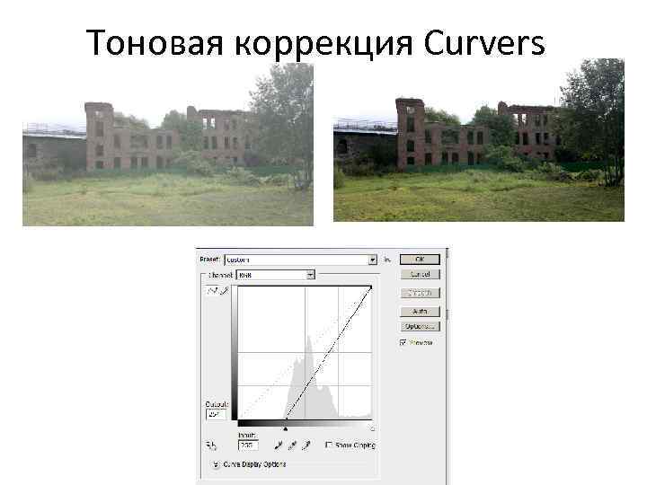 Тоновая коррекция Curvers 