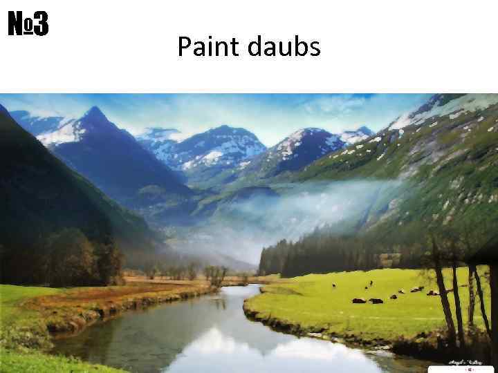 № 3 Paint daubs 