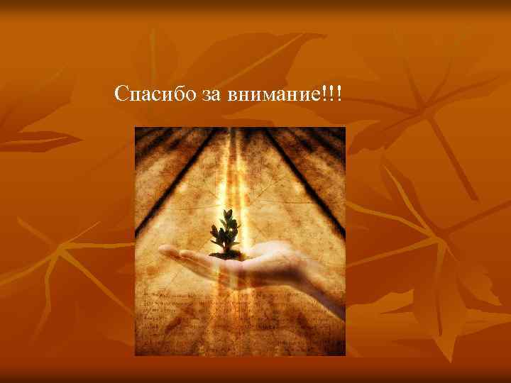  Спасибо за внимание!!! 