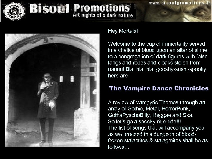 Hey Mortals! Welcome to the cup of immortality served in a chalice of blood