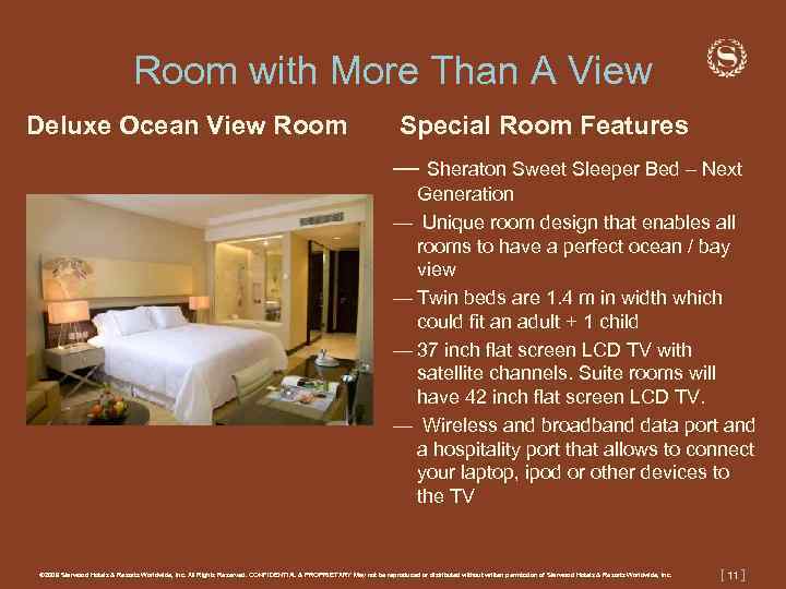 Room with More Than A View Deluxe Ocean View Room Special Room Features —