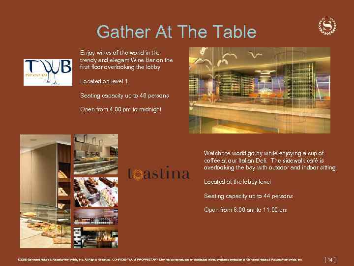 Gather At The Table Enjoy wines of the world in the trendy and elegant