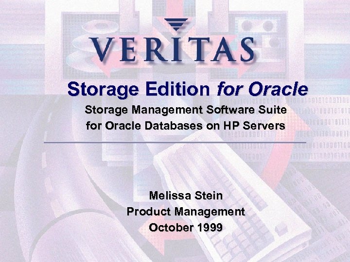 Storage Edition for Oracle Storage Management Software Suite for Oracle Databases on HP Servers