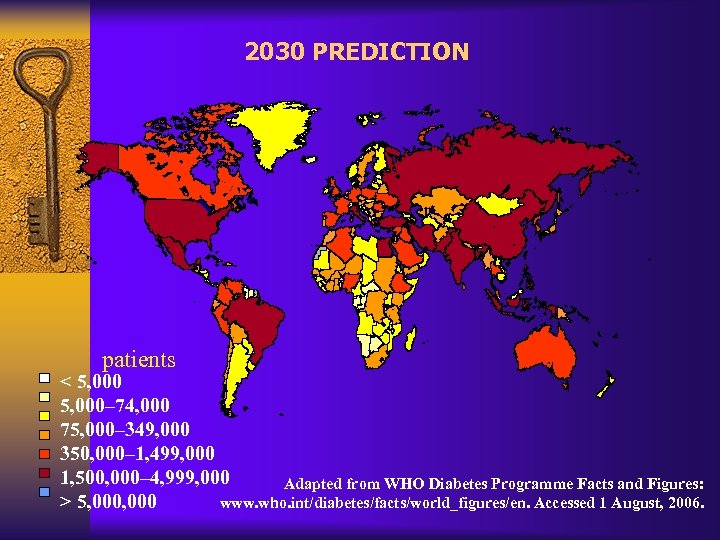 2030 PREDICTION patients < 5, 000– 74, 000 75, 000– 349, 000 350, 000–