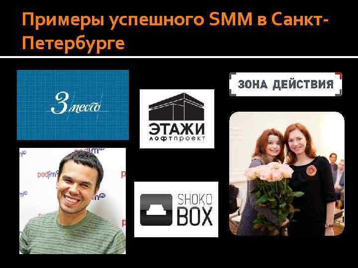 Примеры успешного SMM в Санкт. Петербурге 