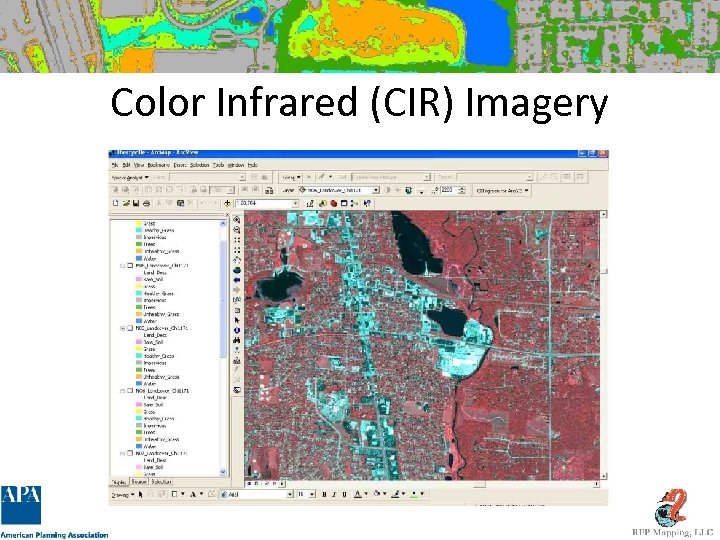 Color Infrared (CIR) Imagery 