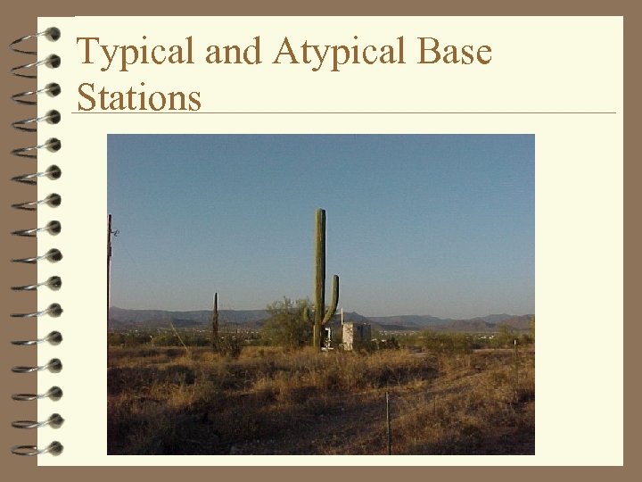 Typical and Atypical Base Stations 