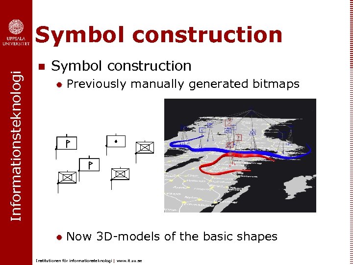 Informationsteknologi Symbol construction n Symbol construction ® Previously manually generated bitmaps . . .