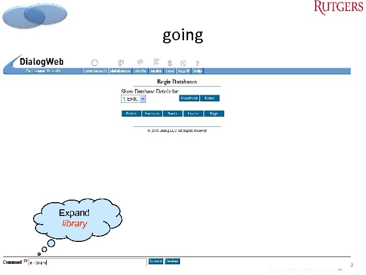 going Expand library Tefko Saracevic 39 