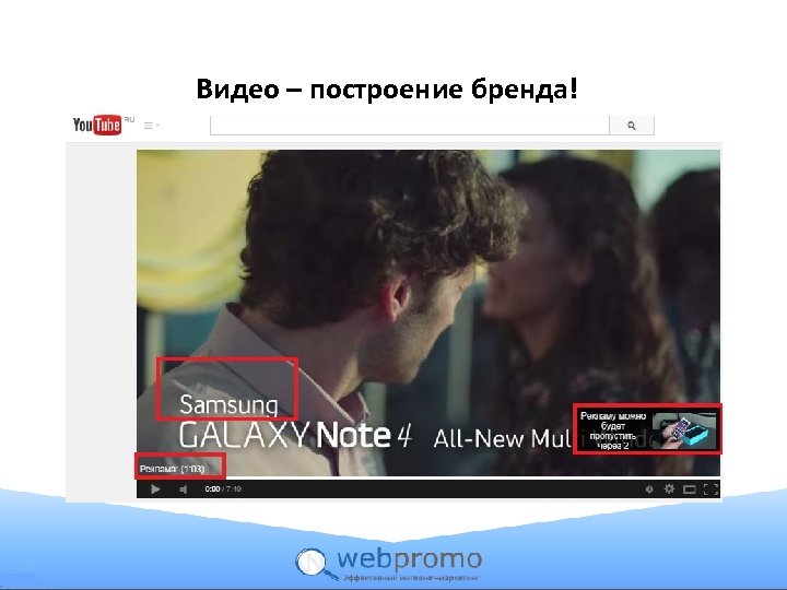 Видео – построение бренда! 