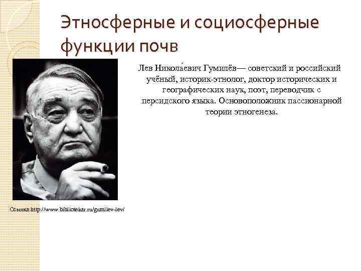 Автором пассионарной теории этногенеза является