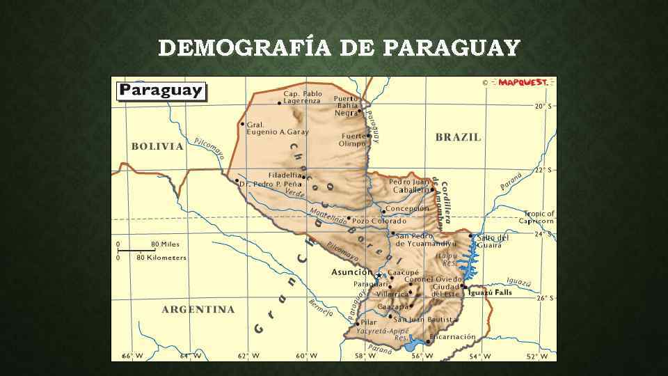 DEMOGRAFÍA DE PARAGUAY 