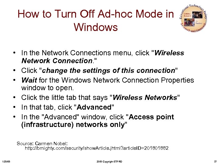 How to Turn Off Ad-hoc Mode in Windows • In the Network Connections menu,