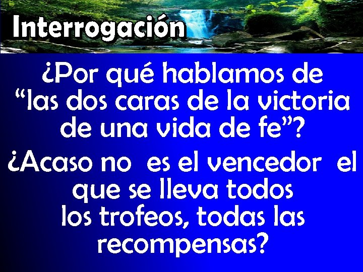 ¿Por qué hablamos de “las dos caras de la victoria de una vida de