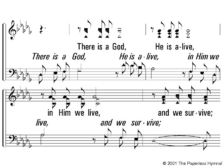 © 2001 The Paperless Hymnal™ 