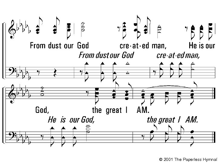 © 2001 The Paperless Hymnal™ 