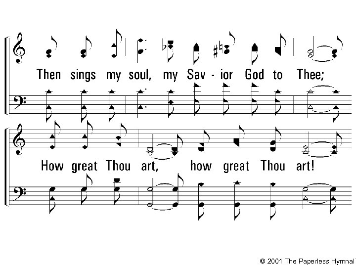 © 2001 The Paperless Hymnal™ 