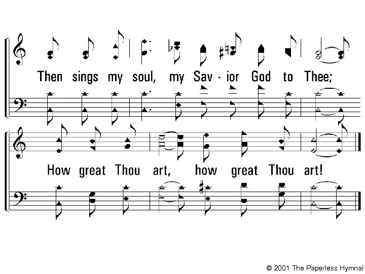 © 2001 The Paperless Hymnal™ 